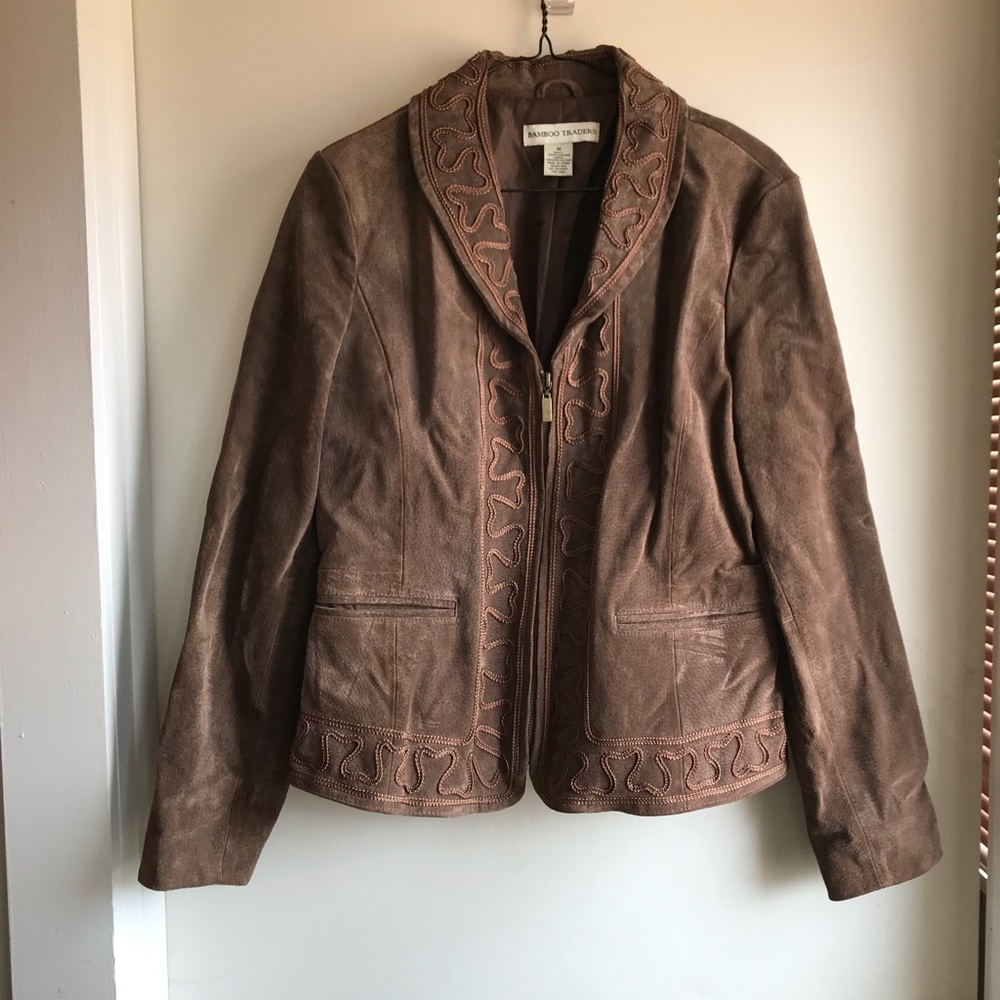 Bamboo Traders Designer Suede Jacket